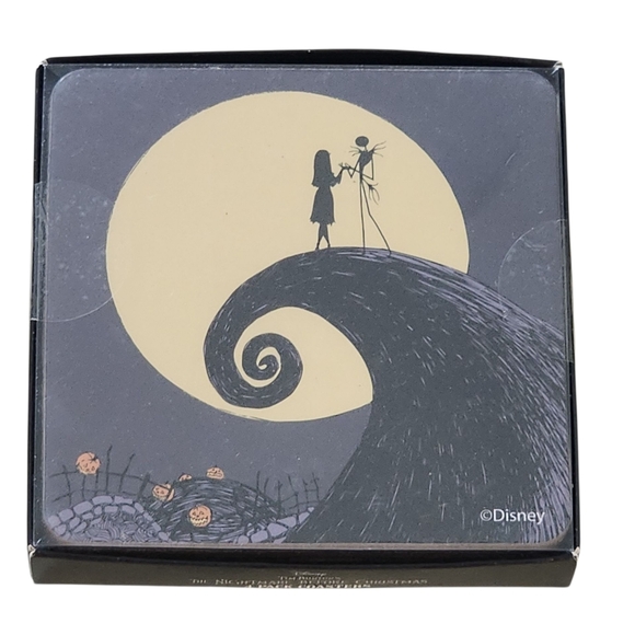 Disney Nightmare Before Christmas Coaster Set - Picture 1 of 4